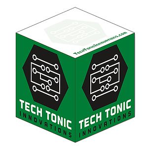 Ad Cubes™ - Memo Notes - 3.875x3.875x3.875-2 Color, 1 Design on Sides