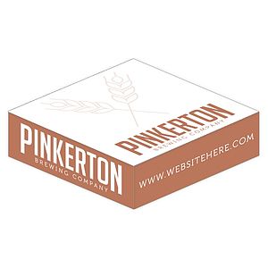 Sticky Note Cubes - 3.875x3.875x0.96875-1 Colors, 2 Side Design
