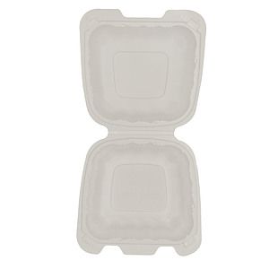 Eco-Friendly Takeout Container (6"x6")