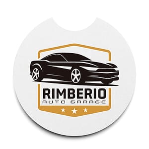 40 pt. Pulpboard Coaster, 2.5" Car, Digital