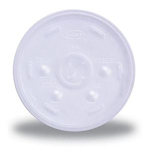 16 Oz. & 20 Oz. Foam Cup Straw-Slotted Lid
