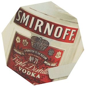 40 pt. Pulpboard Coaster, 3.5" Octagon, Digital