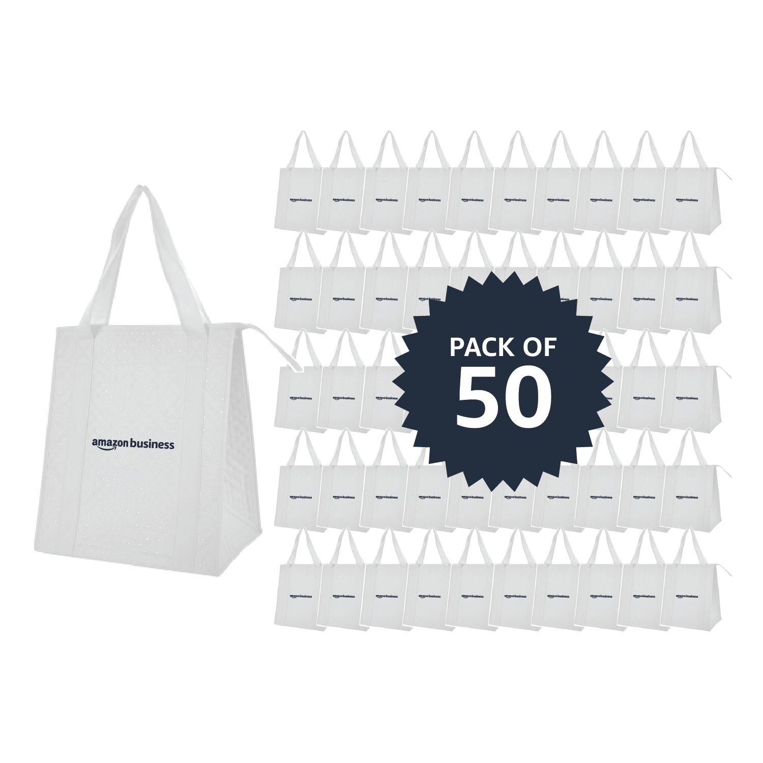 Dimples Non-Woven Cooler Tote Bag (Pack of 50)