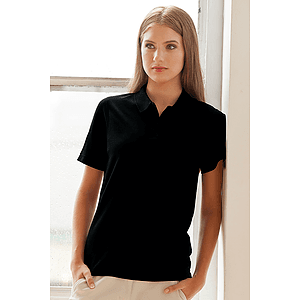 Women's Soft-Blend Double-Tuck Pique Polo
