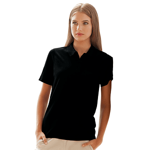 Women's Soft-Blend Double-Tuck Pique Polo