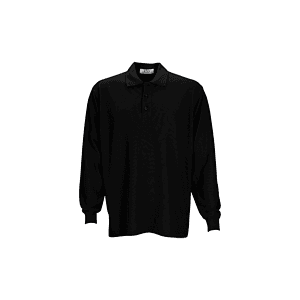Long Sleeve Soft-Blend Double-Tuck Pique Polo