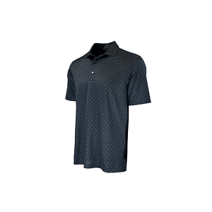 Greg Norman Micro Pique Spinner Print Polo