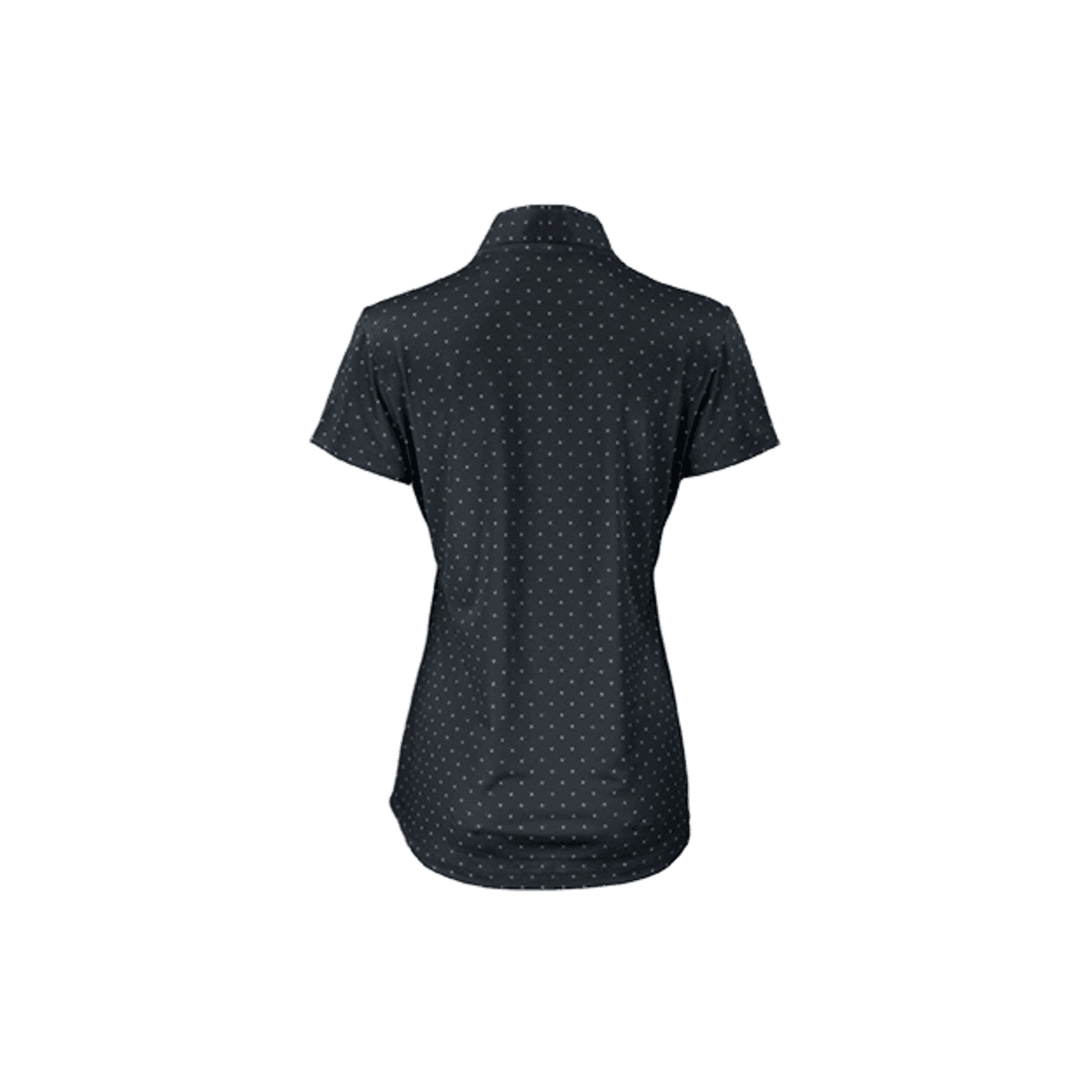 Women’s Greg Norman Micro Pique Spinner Print Polo