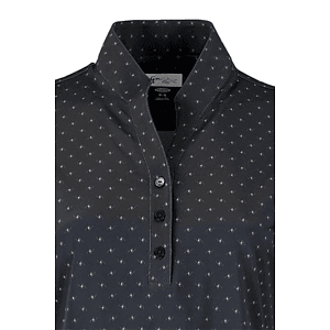 Women’s Greg Norman Micro Pique Spinner Print Polo