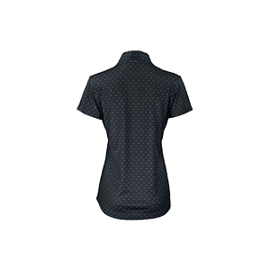 Women’s Greg Norman Micro Pique Spinner Print Polo