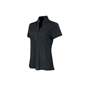 Women’s Greg Norman Micro Pique Spinner Print Polo