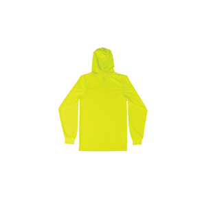 XTREME HI-VIZ MESH LONG SLEEVE HOODIE T-SHIRT