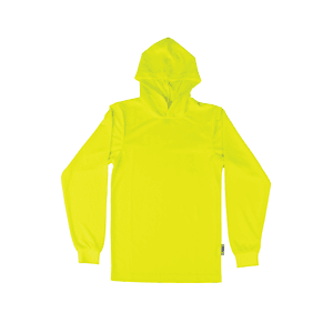 XTREME HI-VIZ MESH LONG SLEEVE HOODIE T-SHIRT