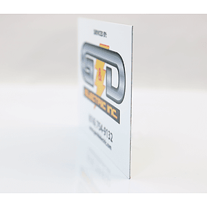 Full color metal dash plaques 15 - 20 sq"