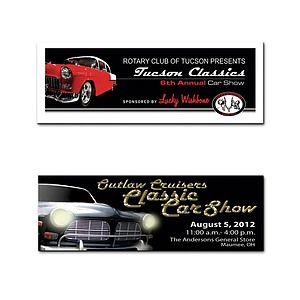 Full color metal dash plaques 0-3 sq"