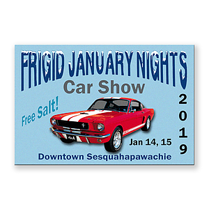 Full color metal dash plaques 6-9 sq"