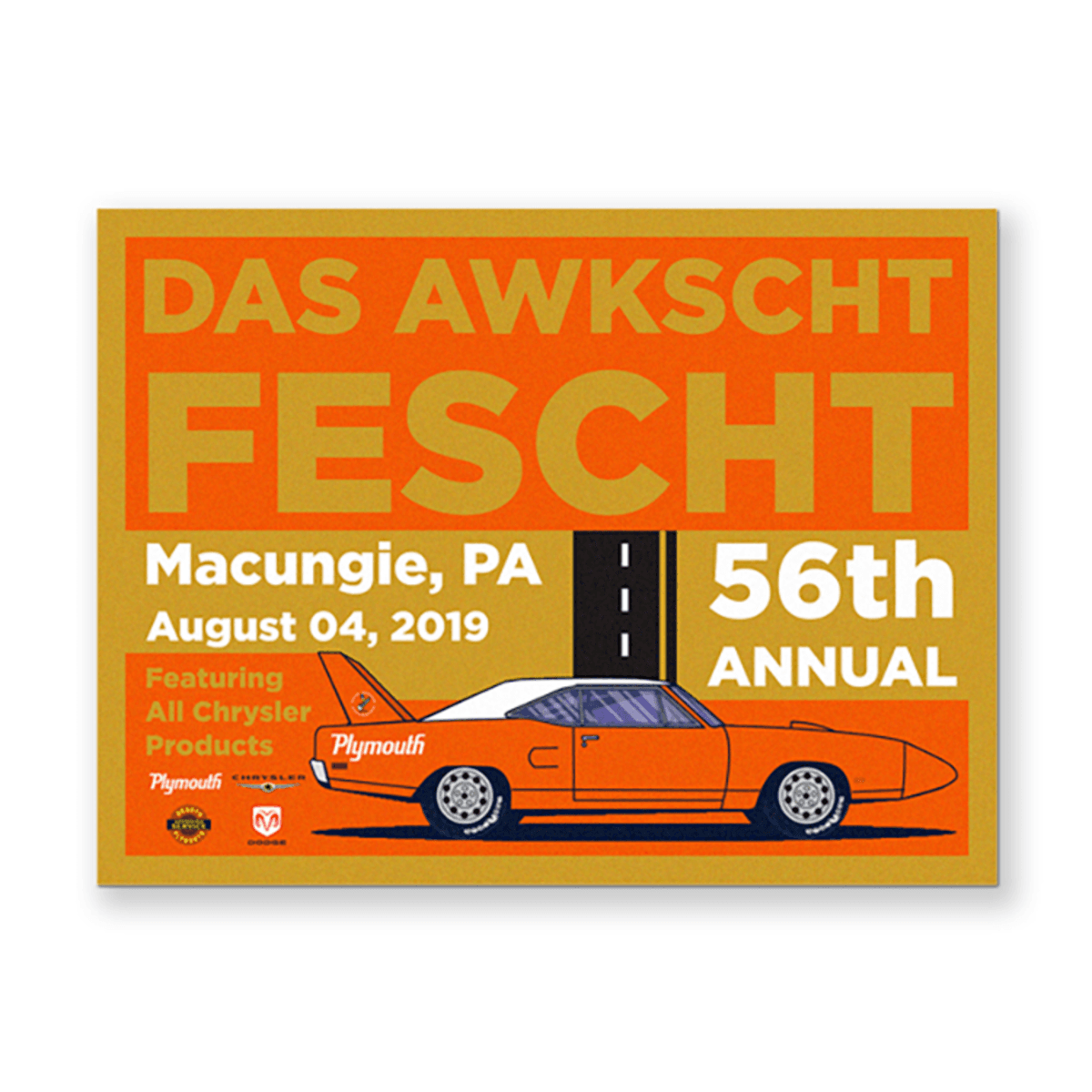 Full color metal dash plaques 9-12 sq"