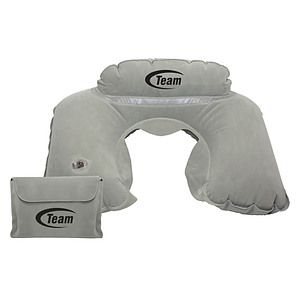 Inflatable Neck Pillow with Extended Headrest