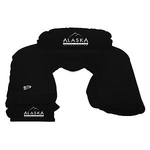 Inflatable Neck Pillow with Extended Headrest