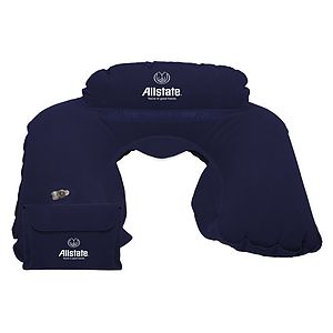 Inflatable Neck Pillow with Extended Headrest
