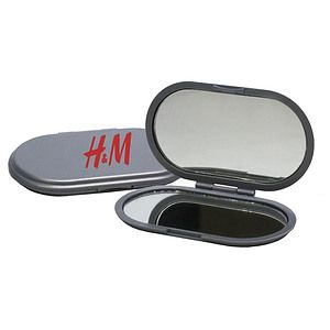Small Compact Double Sided Mirror