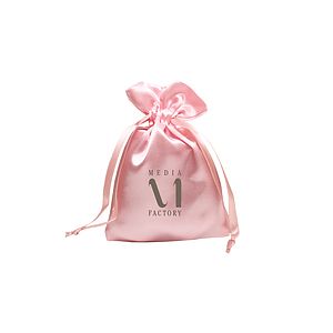 Small Trendy Satin Drawstring Pouch