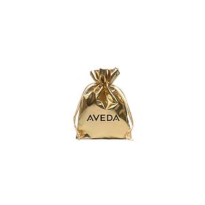 Small Metallic Lam Drawstring Pouch