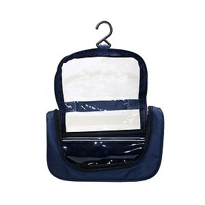 CLEAR VIEW HANGING TOILETRY BAG