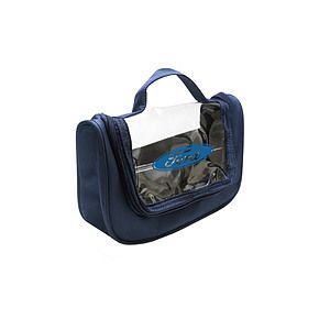 CLEAR VIEW HANGING TOILETRY BAG
