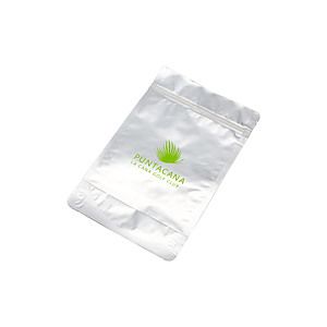 Silver Zipper Pouch