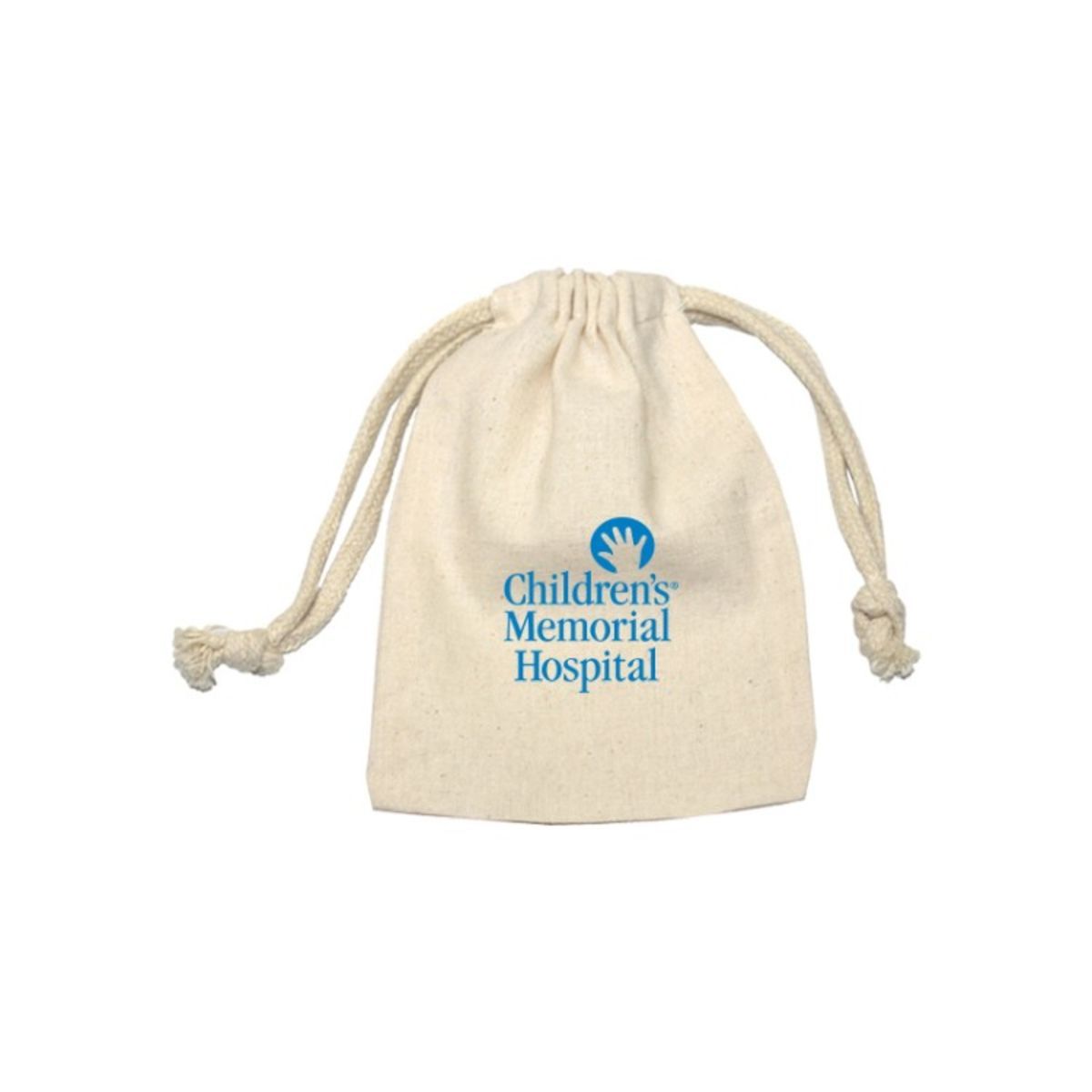 NATURAL MUSLIN COTTON DRAWSTRING POUCH