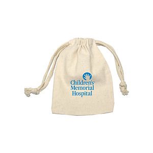 NATURAL MUSLIN COTTON DRAWSTRING POUCH