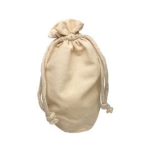 X-Large Round Bottom Muslin Cotton Pouch