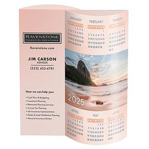Beach Wave Desk Calendar