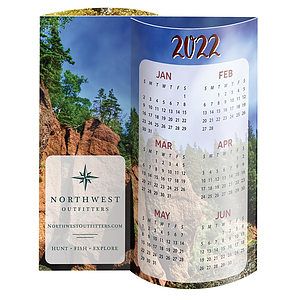 Scenic Wave Desk Calendar