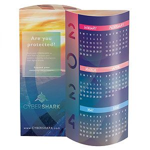 Scenic Wave Desk Calendar