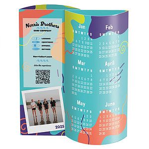 Photo Wave Desk Calendar