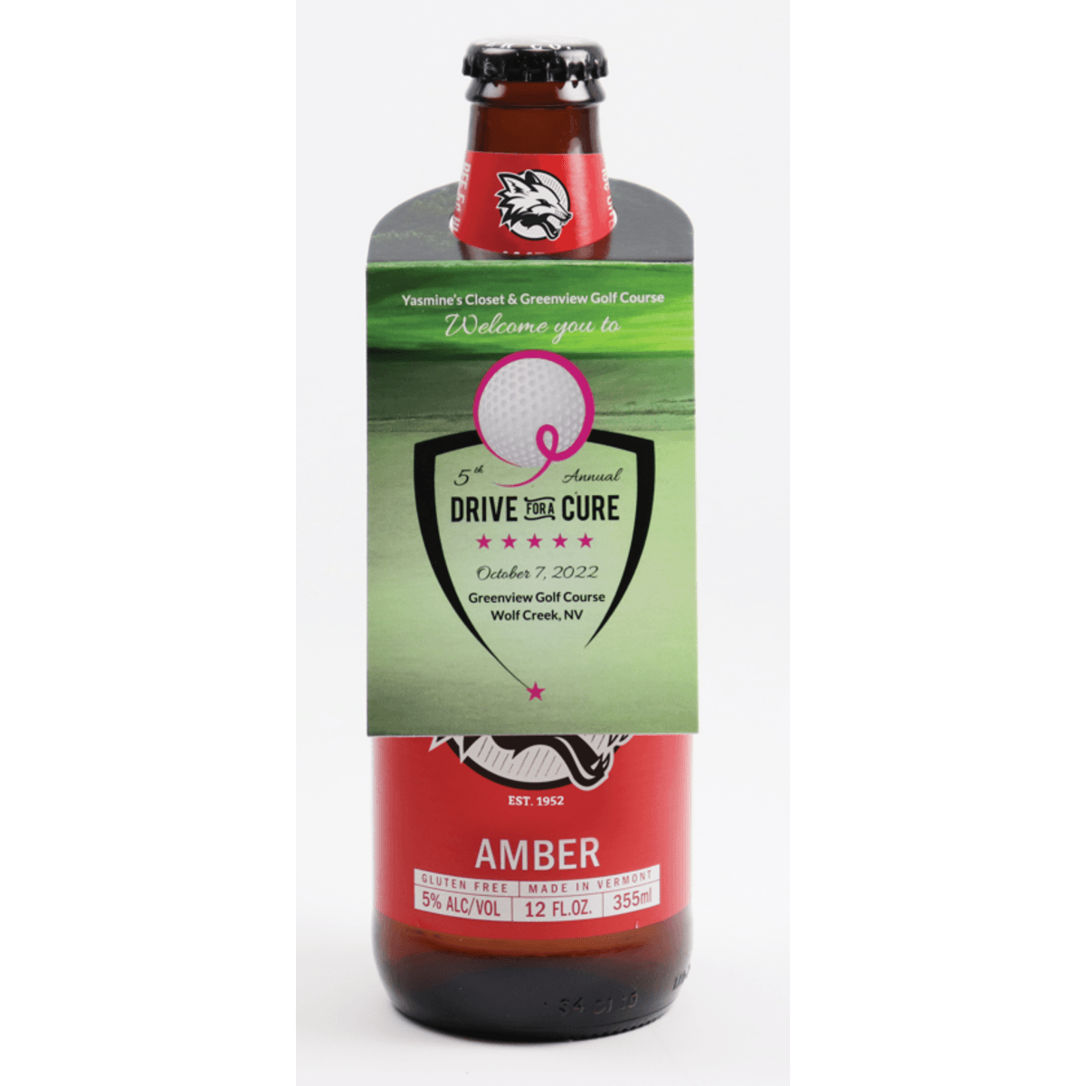 Promotional Bottle hanger Personalized With Your Custom Logo