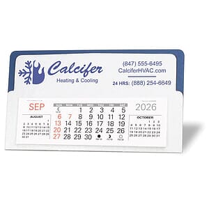 Discreet Desk Calendar
