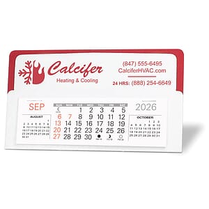 Discreet Desk Calendar