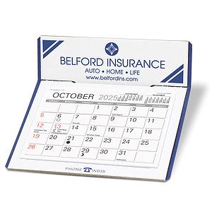 Prudent Desk Calendar
