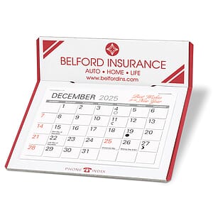 Prudent Desk Calendar