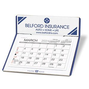Prudent Desk Calendar