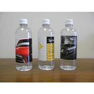Custom Label 16.9 oz Short Bullet Bottled Water