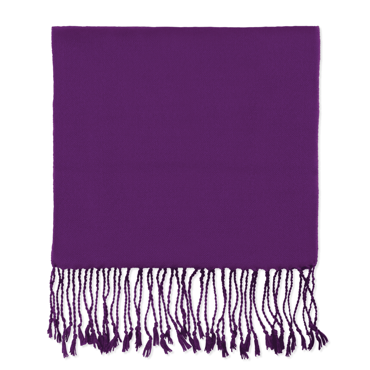 Purple Bamboo Winter Scarf