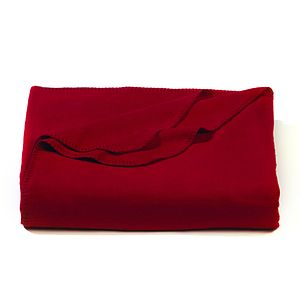 Red Bamboo Throw Blanket