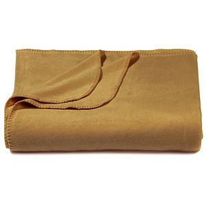 Camel Brown Bamboo Throw Blanket