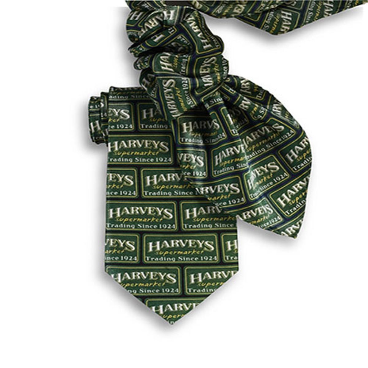 Custom Wet Dye Polyester Logo Scarf (10"x54")