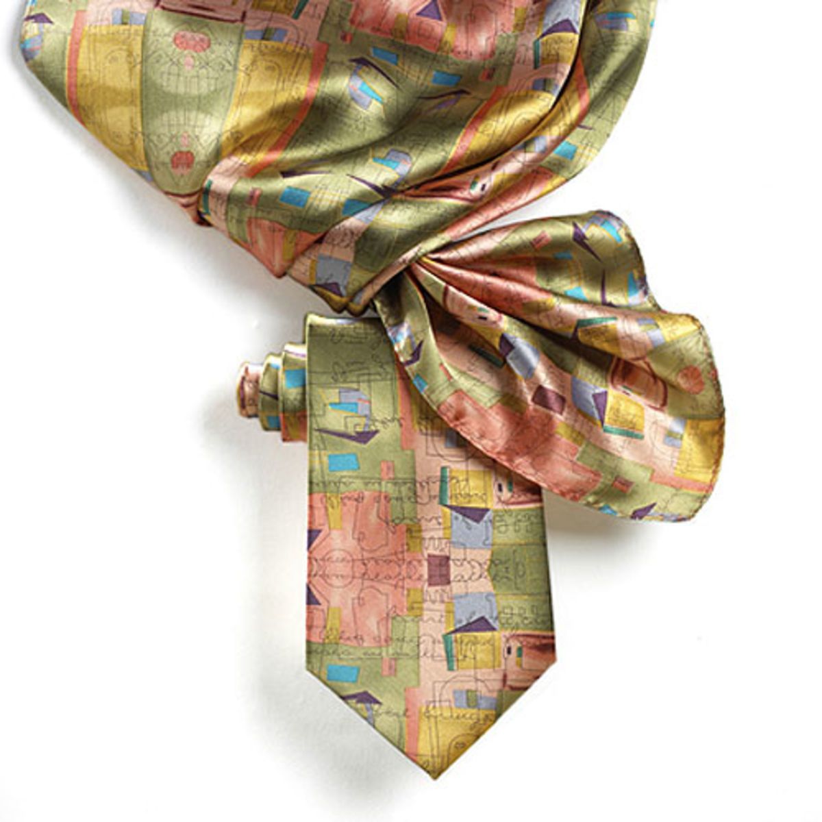 Custom Wet Dyed Silk Logo Scarf (36"x36")