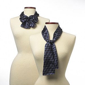 Hamilton Career Collection Silk Scarf - 8"x45"
